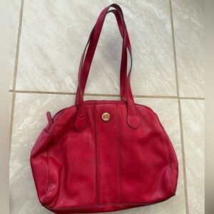 Vintage Liz Claiborne Red Handbag